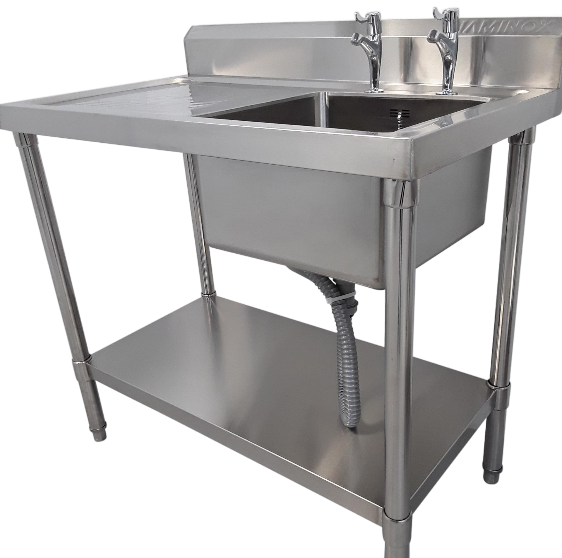 Stainless Sink — deep bowl